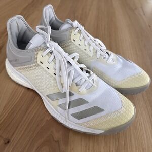 Adidas Crazy Flight X Boost Indoor Volleyball Court Shoes White Women's Size 9.5